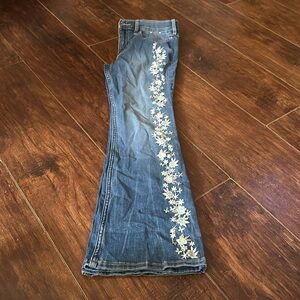 Girls Blue Flare Jeans From Abercrombie Kids